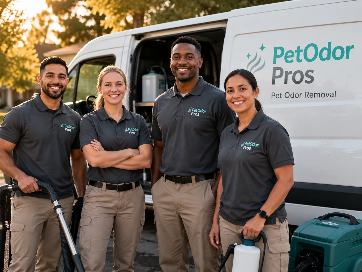 Pet Odor Removal team serving Three Bridges, NJ